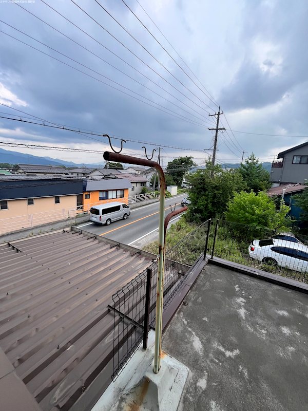 長野県長野市安茂里小市１丁目 現地写真（バルコニー）