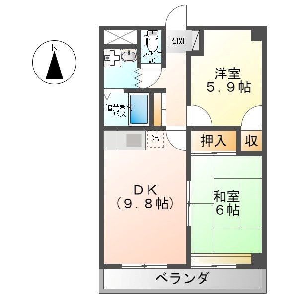 東御市加沢　収益物件 間取図・土地図
