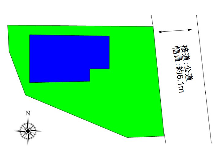 上田市常磐城　新築戸建(3号棟) 間取図・土地図