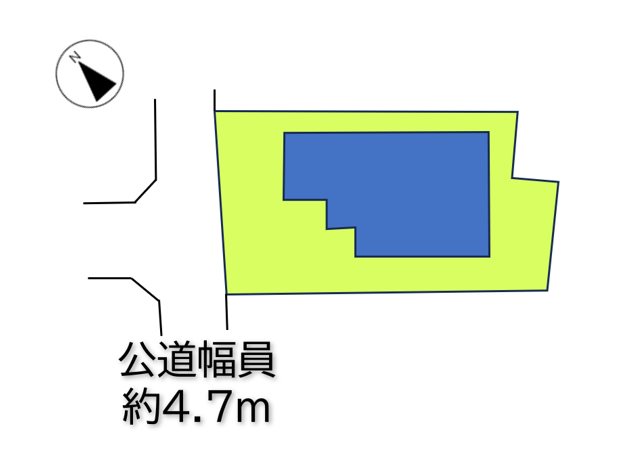 上田市真田町長　中古戸建 間取図・土地図