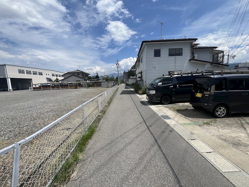長野県長野市大豆島 現地写真（前面道路含む現地写真）