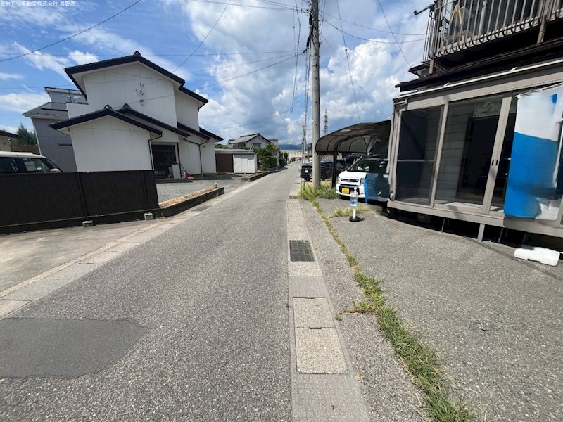 長野県長野市大豆島 現地写真（前面道路含む現地写真）