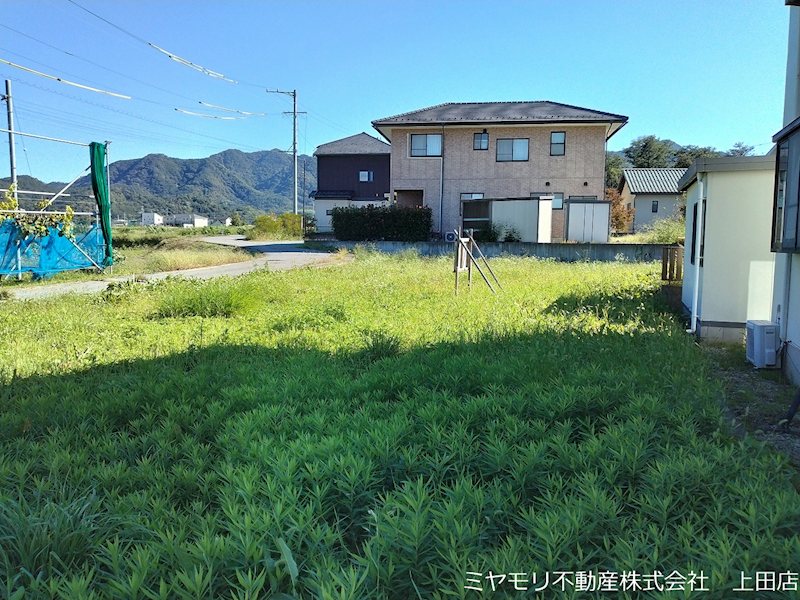 上田市富士山　土地 現地写真