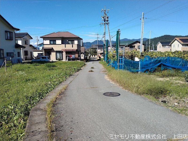 上田市富士山　土地 現地写真