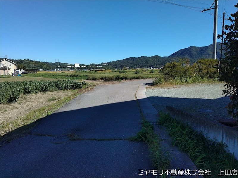 上田市富士山　土地 現地写真