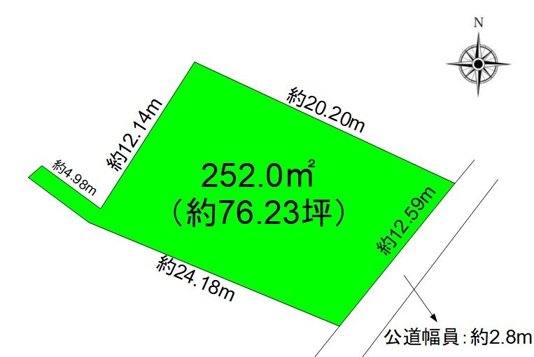 東御市和　土地 間取図・土地図
