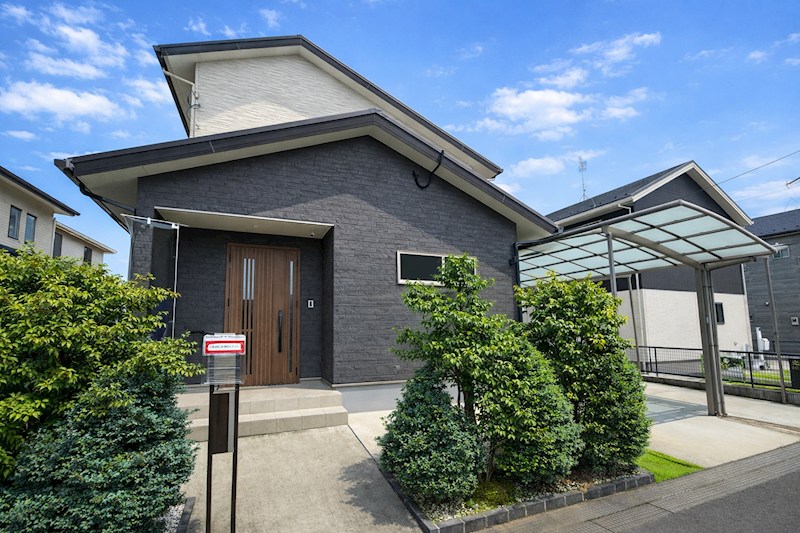 【中古住宅】YYさくら市氏家 現地写真（前面道路含む現地写真）