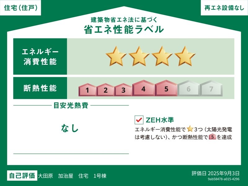 【新築戸建】PP　那須塩原市　加治屋1号棟 その他