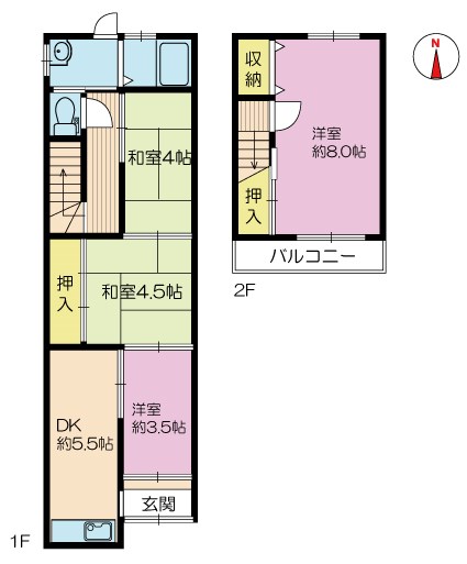 鶴見区放出東3丁目　中古収益借地権 間取図・土地図