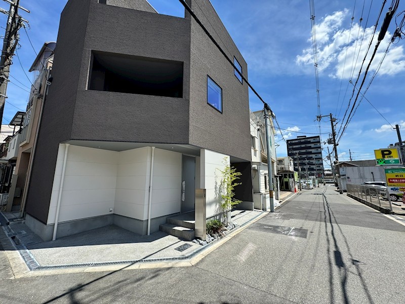 城東区鴫野西5丁目　新築戸建 現地写真（前面道路含む現地写真）