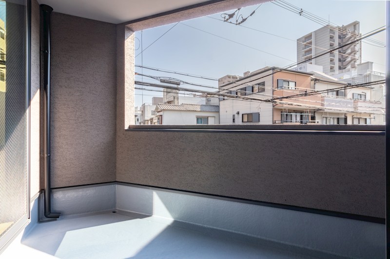 城東区鴫野西5丁目　新築戸建 現地写真（バルコニー）