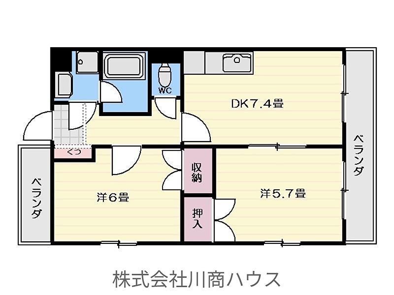 鹿児島県鹿児島市吉野町 間取図・土地図