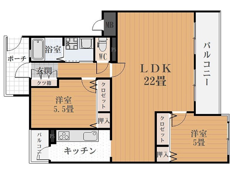 サーパス紫原 間取図・土地図