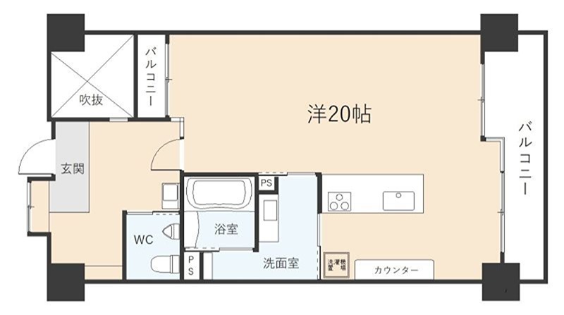 トーカンマンション高見橋第35 間取図・土地図