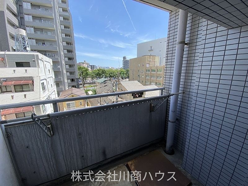 朝日プラザ高麗町 現地写真（バルコニー）