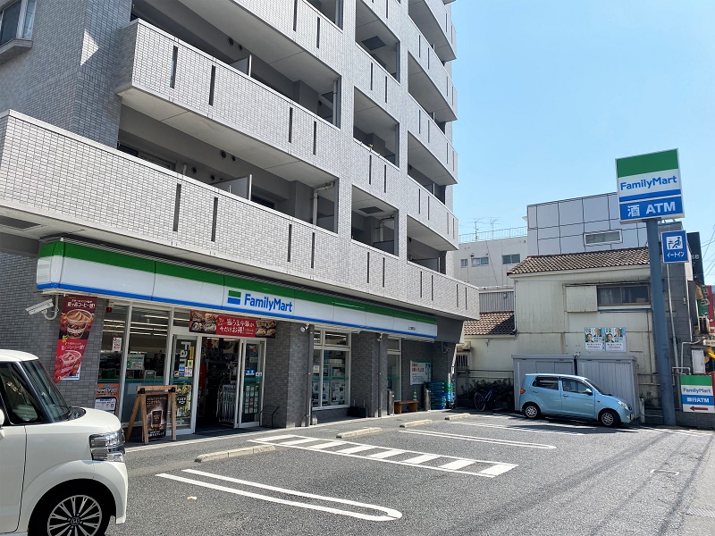 朝日プラザ高麗町 コンビニ