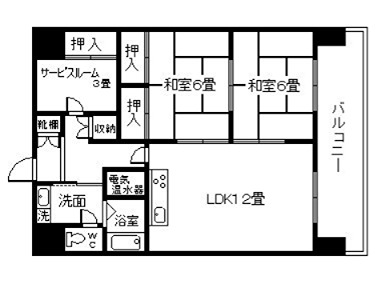 アーク南鹿児島 間取図・土地図