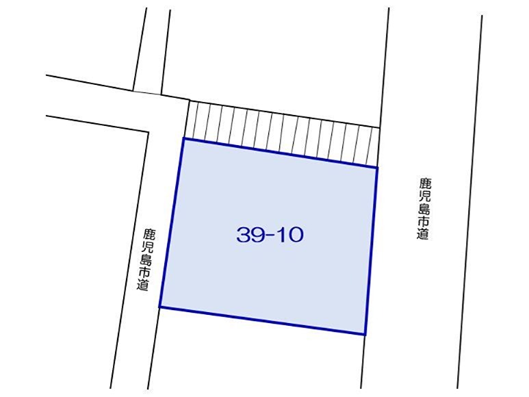 新照院町5番売土地 間取図・土地図