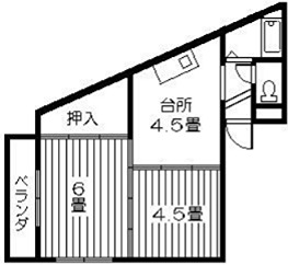 鹿児島県鹿児島市甲突町 間取図・土地図