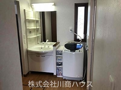 平川町　平家 内観写真（洗面台・洗面所）