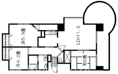 ラヴィアン清水 間取図・土地図