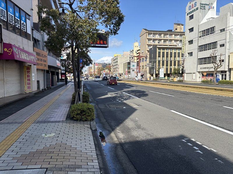 鹿児島県鹿児島市荒田２丁目 現地写真（前面道路含む現地写真）