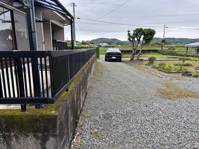 鹿児島県いちき串木野市別府 現地写真（庭）