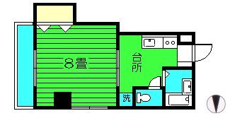 鹿児島県鹿児島市永吉２丁目 間取図・土地図