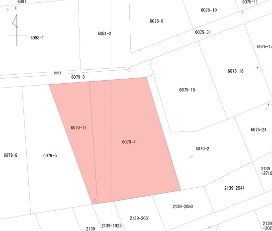 長野県北佐久郡軽井沢町長倉千ケ滝西区 間取図・土地図