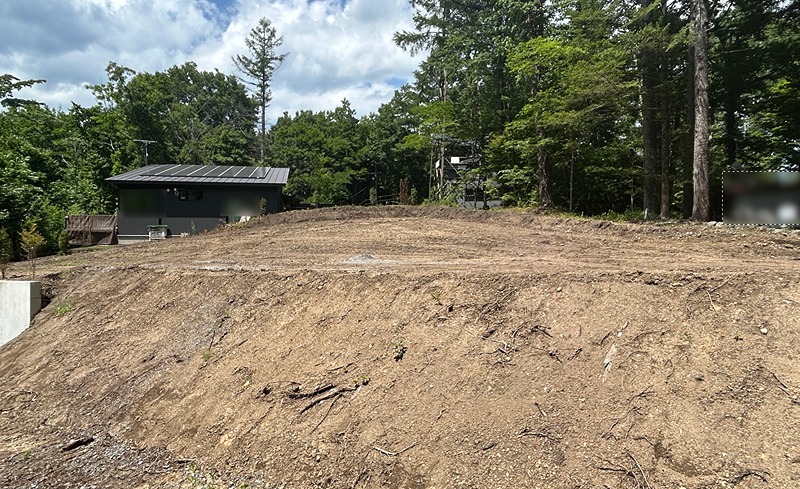 長野県北佐久郡軽井沢町長倉 現地写真