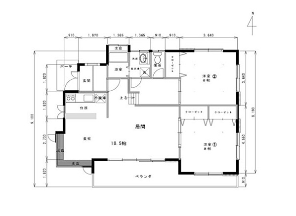 長野県北佐久郡軽井沢町長倉 間取図・土地図