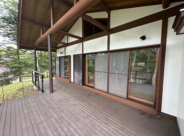 長野県北佐久郡軽井沢町長倉 現地写真