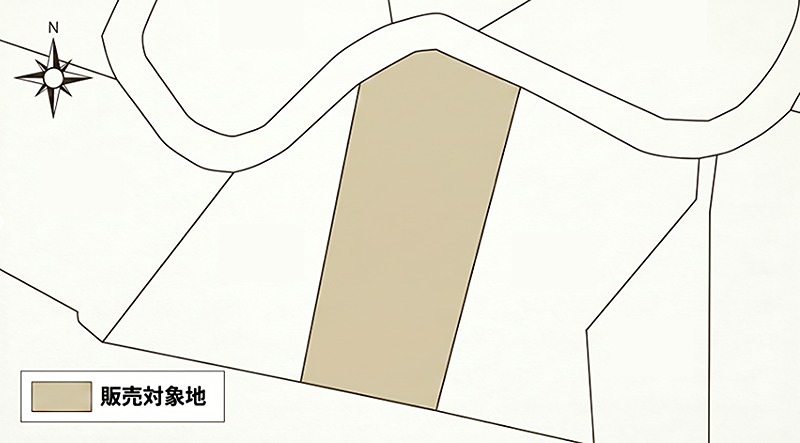 長野県北佐久郡軽井沢町発地 間取図・土地図