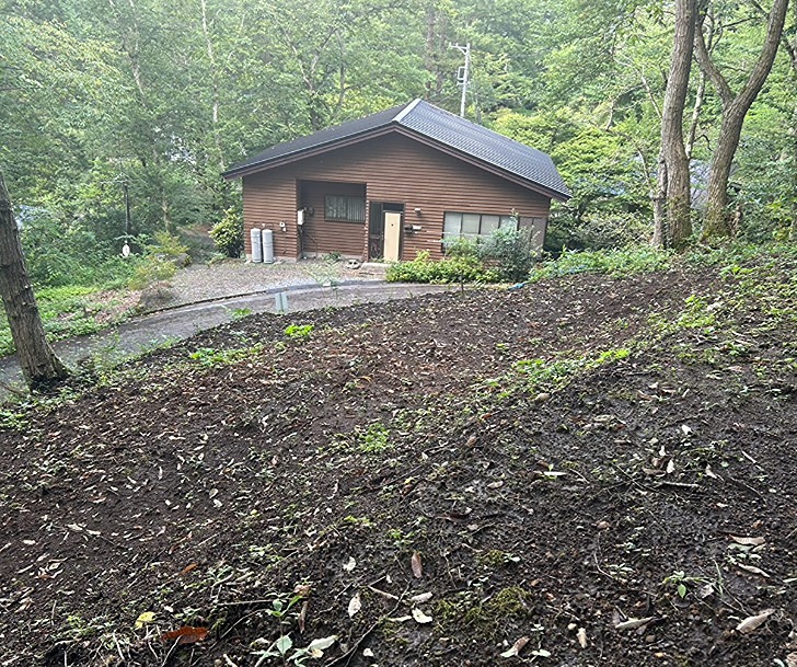 長野県北佐久郡軽井沢町発地 現地写真