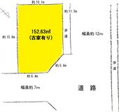 彦根市日夏町売地 間取図・土地図
