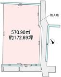 彦根市日夏町売地 間取図・土地図