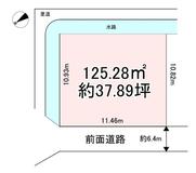 彦根市原町売地 間取図・土地図