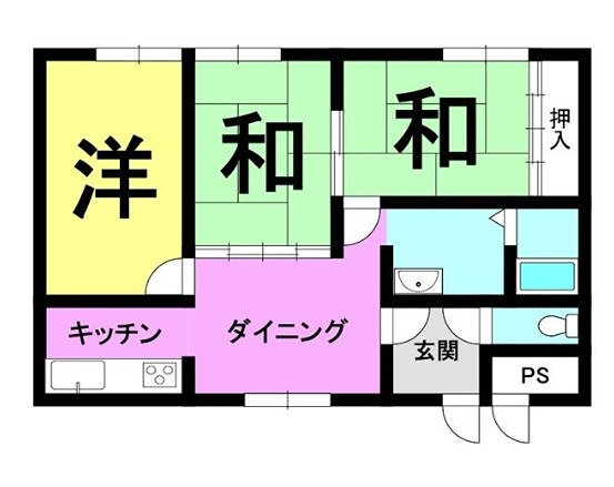 シティライフ彦根 間取図・土地図