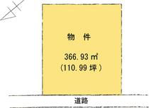 彦根市芹橋２丁目売地 間取図・土地図