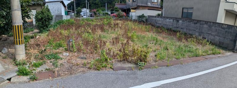 彦根市地蔵町売地 現地写真