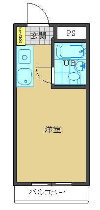 スカイコート橋本第2 間取り図