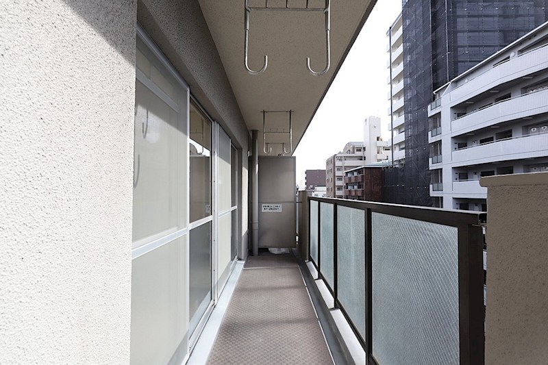 ハイマートあびこ 現地写真（バルコニー）