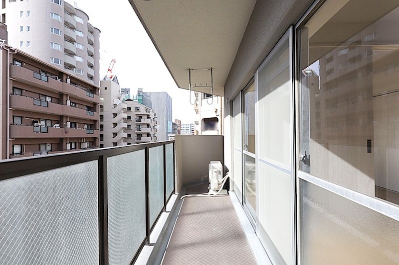 ハイマートあびこ 現地写真（バルコニー）