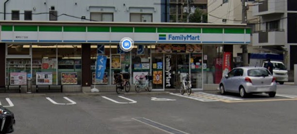 リバーガーデン福島木漏れ日の丘AB棟 コンビニ