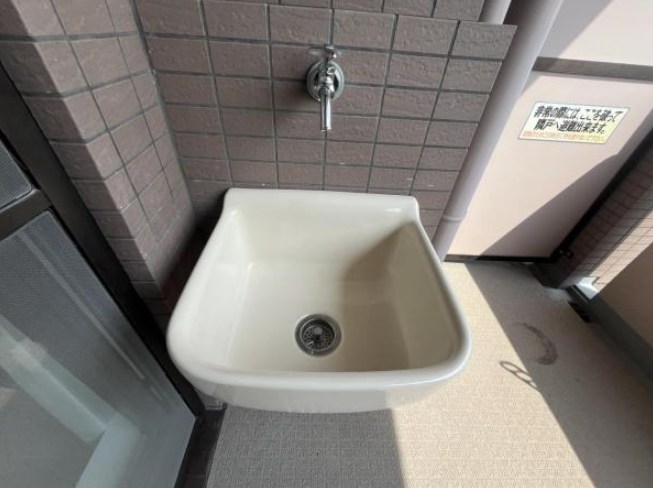 コスモ福島鷺洲パークビュー 現地写真（バルコニー）