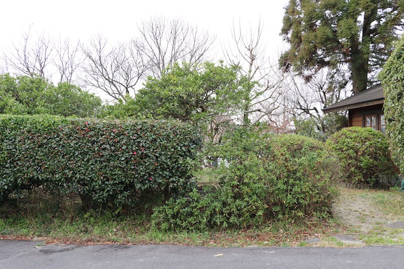尾張旭市旭ヶ丘町森　売地 現地写真
