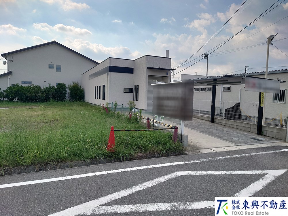 尾張旭市北原山土地区画整理　売地 現地写真