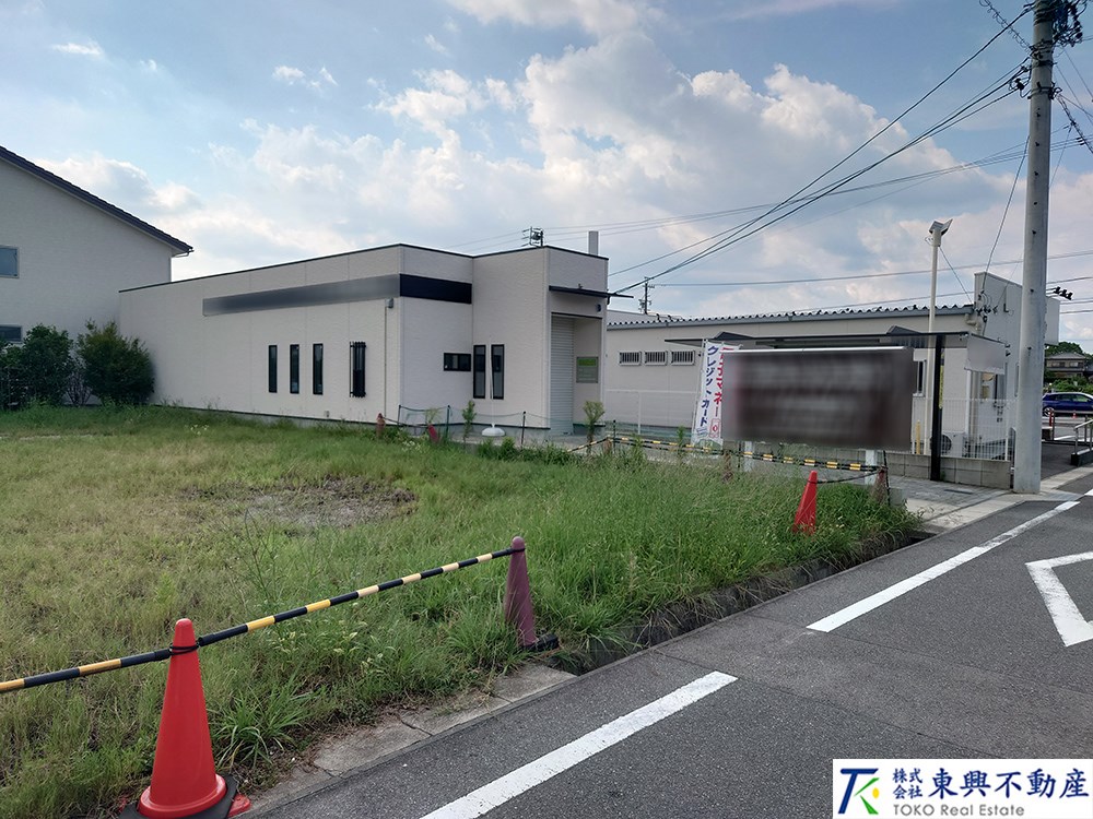 尾張旭市北原山土地区画整理　売地 現地写真