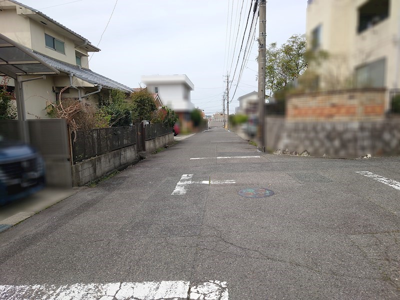 尾張旭市旭台　売地 現地写真