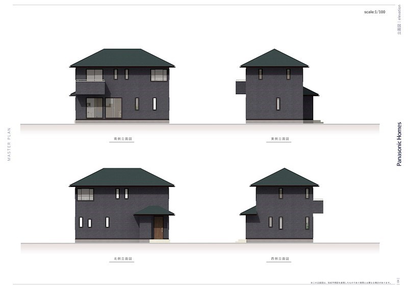 尾張旭市旭台　売地 建物プラン例（間取り図）